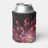 Vuurwerk 4 juli-viering blikjeskoeler (Blikje Achterkant)