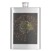 Vuurwerk 4 roestvrijstalen kolf flacon (Voorkant)