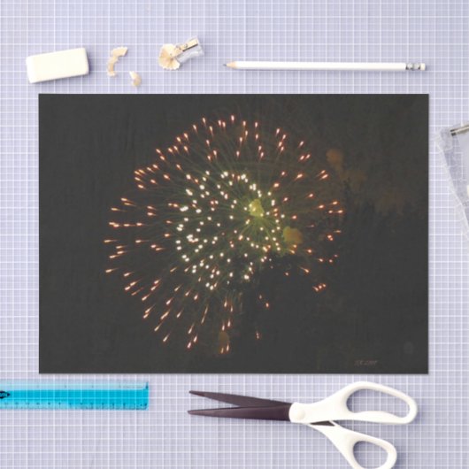 Vuurwerk 4 tissuepapier (Craft)