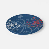 Vuurwerk 4e juli Bord papier (Gekanteld)