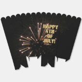 Vuurwerk 5 4 juli popcorn dozen bedankdoosjes (Ongevouwen)
