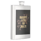 Vuurwerk 5 4th van Juli roestvrij staalkolf Flacon (Rechts)