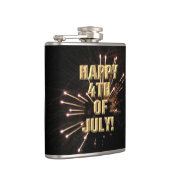 Vuurwerk 5 4th van Juli verpakte kolf Heupfles (Rechts)