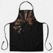 Vuurwerk 5 chef-schort schort (Voorkant)
