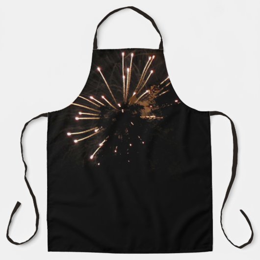 Vuurwerk 5 chef-schort schort (Voorkant)