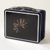 Vuurwerk 5 zwarte lunchbox (Voorkant)