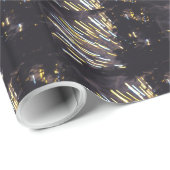 Vuurwerk 6 glanzend inpakpapier (Rol Hoek)