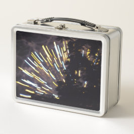 Vuurwerk 6 roestvrij lunchbox