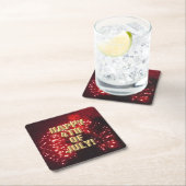 Vuurwerk 7 4 juli papieren onderzetters (Insitu)