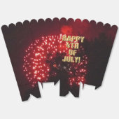 Vuurwerk 7 4 juli popcorn dozen bedankdoosjes (Ongevouwen)