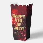 Vuurwerk 7 4 juli popcorn dozen bedankdoosjes (Voorkant)