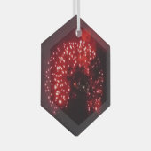 Vuurwerk 7 glas zeshoek ornament (Voorkant Rechts)