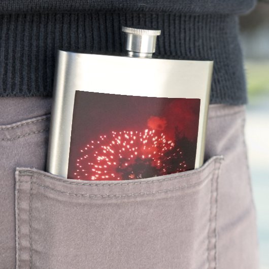 Vuurwerk 7 roestvrij stalen kolf flacon (Voorbeeld)