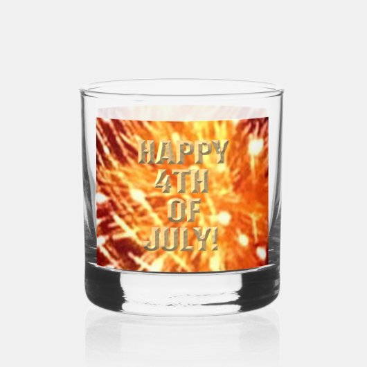 Vuurwerk 8 4 juli rotsen glas (Voorkant)