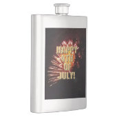 Vuurwerk 8 4th van Juli roestvrij staalkolf Flacon (Rechts)