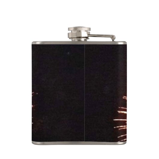 Vuurwerk 8 4th van Juli verpakte kolf Heupfles (Achterkant)