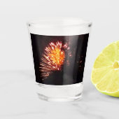 Vuurwerk 8 borrelglas shot glas (Voorkant)