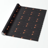Vuurwerk 8 glanzend inpakpapier (Uitgerold)