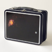 Vuurwerk 8 zwarte lunchbox (Voorkant)