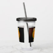 Vuurwerk 9 4 juli acryl tumbler acryl drinkbeker (Links)