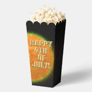 Vuurwerk 9 4 juli popcorn dozen bedankdoosjes