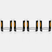 Vuurwerk 9 4 juli rotsen bril set van 4 whisky glas (Rechts)