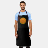 Vuurwerk 9 chef-schort schort (Gedragen)