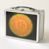 Vuurwerk 9 roestvrij lunchbox (Voorkant)