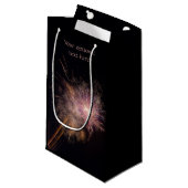 Vuurwerk aangepaste cadeautassen klein cadeauzakje (Voorkant Gekanteld)