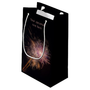 Vuurwerk aangepaste cadeautassen klein cadeauzakje