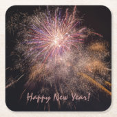 Vuurwerk aangepaste onderzetters (Voorkant)