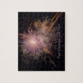 Vuurwerk aangepaste puzzel legpuzzel (Verticaal)