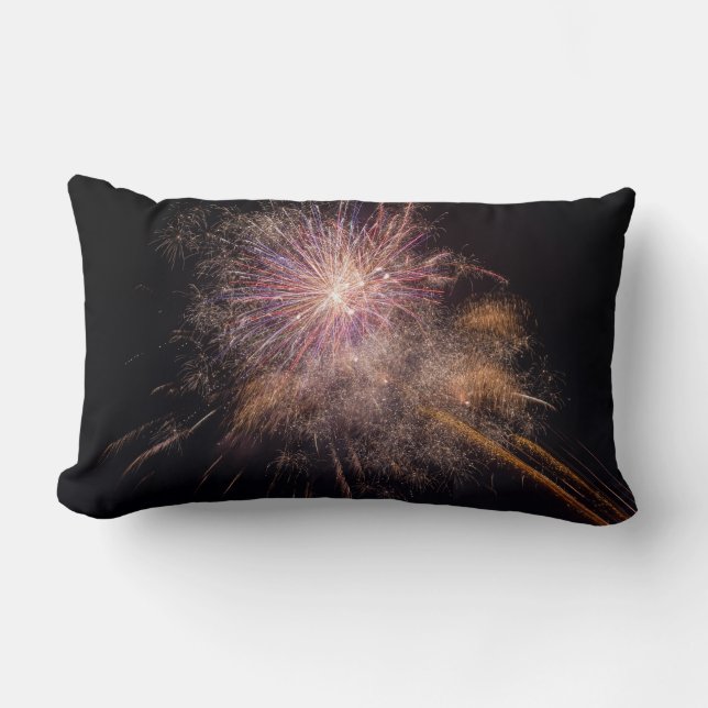 Vuurwerk, aangepaste uitwerpkussen kussen (Voorkant)