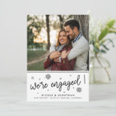 vuurwerk | Aankondiging foto-Verloving (Staand voorkant)