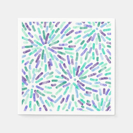 Vuurwerk Abstract Gay Mannen Servet (Voorkant)