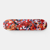VUURWERK! (abstract kunstontwerp) ~ Persoonlijk Skateboard (Horizontaal)