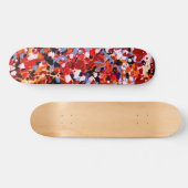 VUURWERK! (abstract kunstontwerp) ~ Persoonlijk Skateboard (Horizontaal)