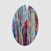 Vuurwerk Acryl Ornament (voorkant)