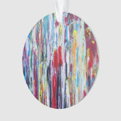 Vuurwerk Acryl Ornament (voorkant)