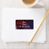 Vuurwerk Adresetiketten Etiket (Insitu)