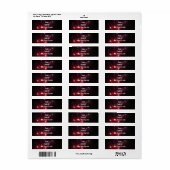 Vuurwerk Adreslabels Etiket (Full Sheet)