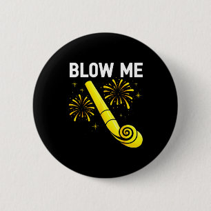 Vuurwerk aftellen Gelukkig Nieuwjaar 2026 Co Ronde Button 5,7 Cm