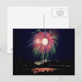 Vuurwerk Ansichtkaart Briefkaart (Voorkant / Achterkant)