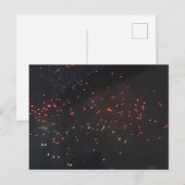 Vuurwerk Ansichtkaart Briefkaart (Voorkant / Achterkant)