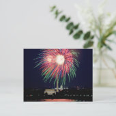 Vuurwerk Ansichtkaart Briefkaart (Staand voorkant)