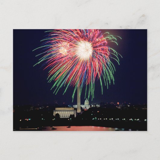 Vuurwerk Ansichtkaart Briefkaart (Voorkant)