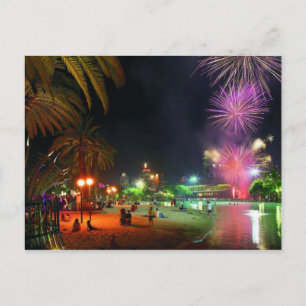 Vuurwerk Ansichtkaart Briefkaart
