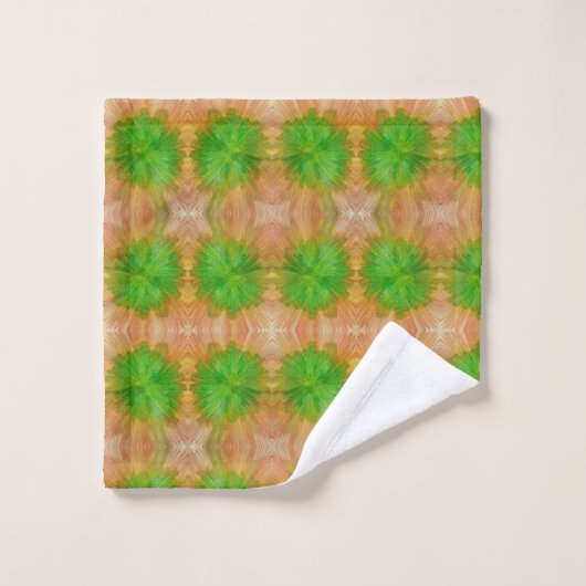 Vuurwerk Art Handdoek Set (Wasdoekje)