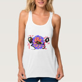 Vuurwerk art pop tanktop (Voorkant)