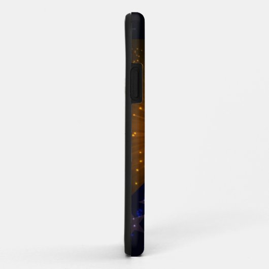 vuurwerk; Bosnië-vlag Case-Mate iPhone Case (Achterkant/rechts)